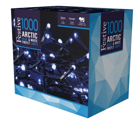1000 Firefly Arctic Christmas Lights from Pines and Needles