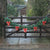 Decorated Christmas Garland from Pines and Needles