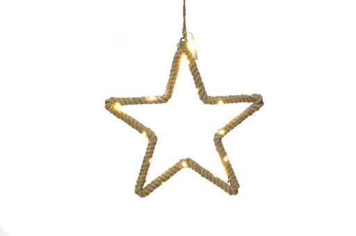 Buy Lit Star Rope 35Cm from Pines and Needles