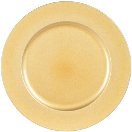 Gold Christmas Serving Plate