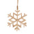 Large Wooden Snowflake Decoration