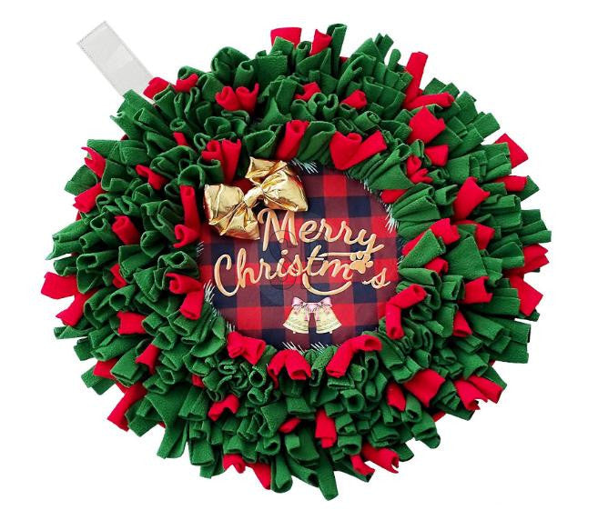 Merry Christmas Snuffle Mat for Dogs