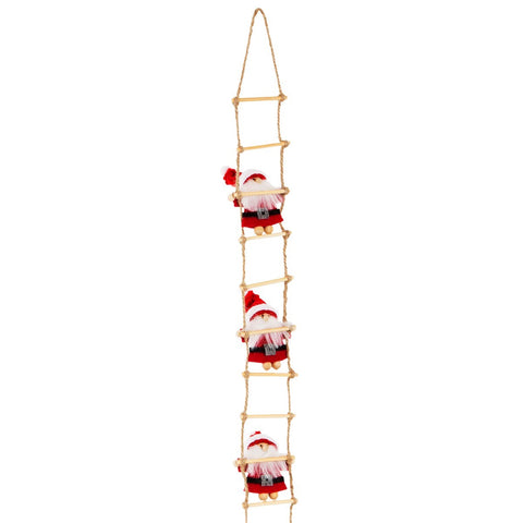 Santa Climbing Ladder Decoration