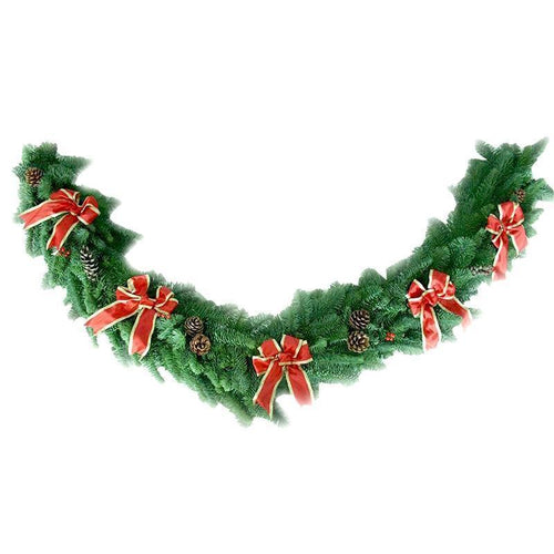 Christmas Decorated Garland 
