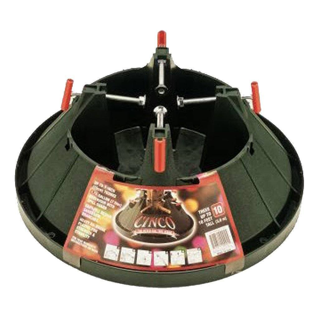 Heavy Duty Christmas Tree Stand - Holds Up To 9ft Real Trees With Adjustable Fit & Leak-Proof Design