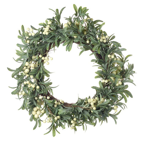 Mistletoe Christmas Wreath