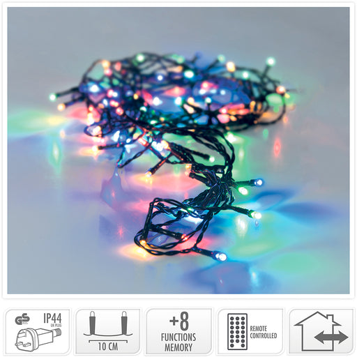 Manor Lane Shimmer Battery-Powered LED String Lights – Christmas Dove, Joy, Poinsettia Set