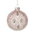 Pink Bauble with Textured Gold Detail