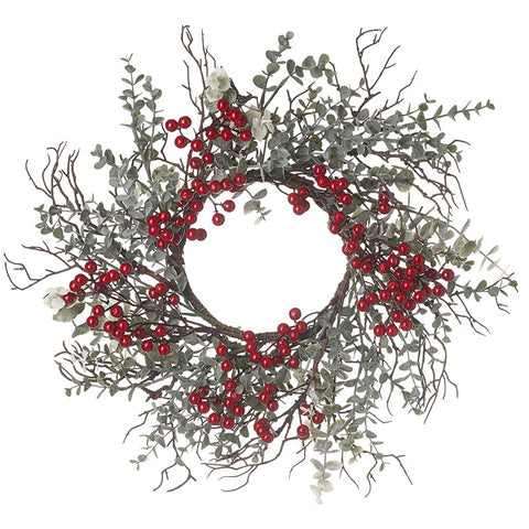 Red Berry & Foliage Wreath