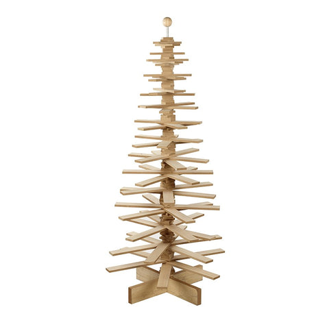 Tall Wooden Christmas Tree, 1.7m